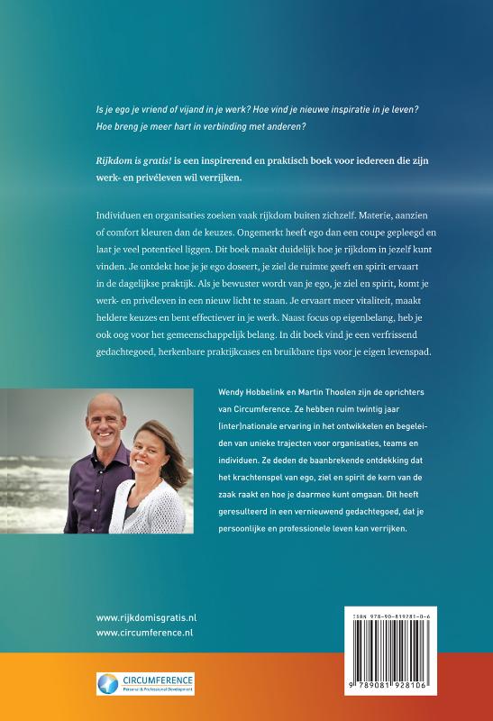 Rijkdom is gratis achterkant