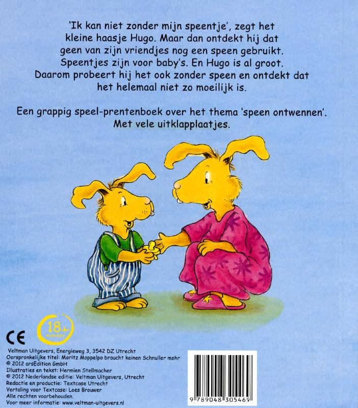 Hugo Haas Hoeft Geen Speen Meer achterkant