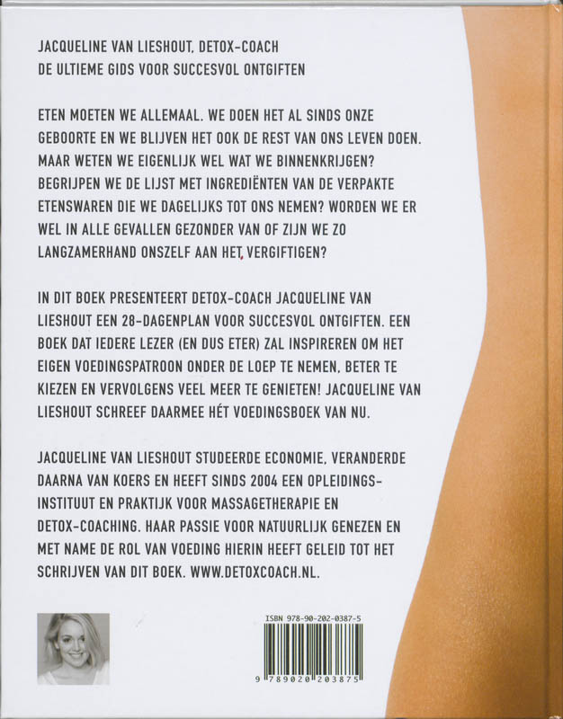 In 28 Dagen Van Gifbelt Naar Tempel achterkant