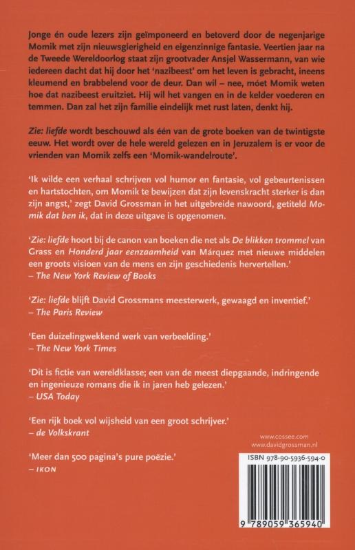 Zie: liefde achterkant