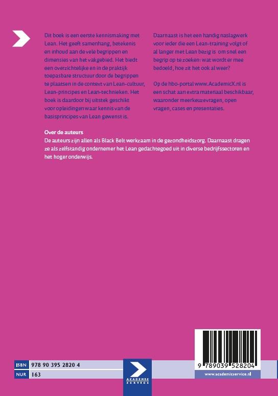 Kennismaken met lean achterkant