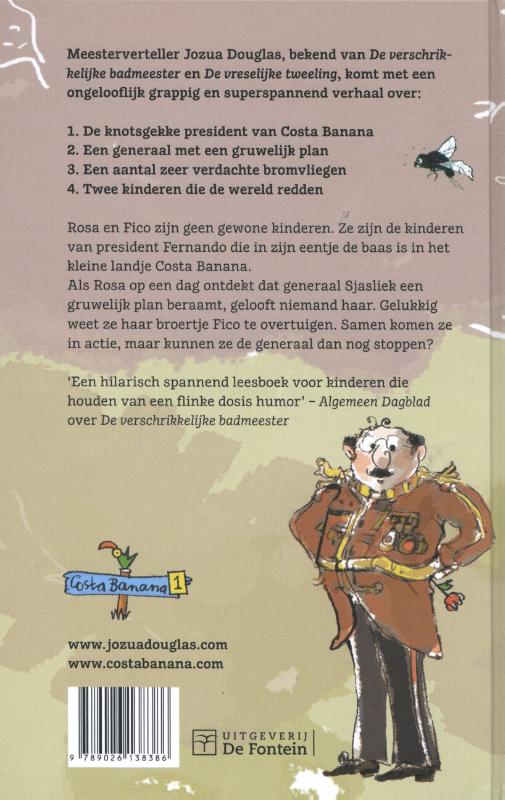 De gruwelijke generaal / Costa Banana achterkant