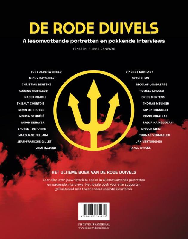 De Rode Duivels achterkant