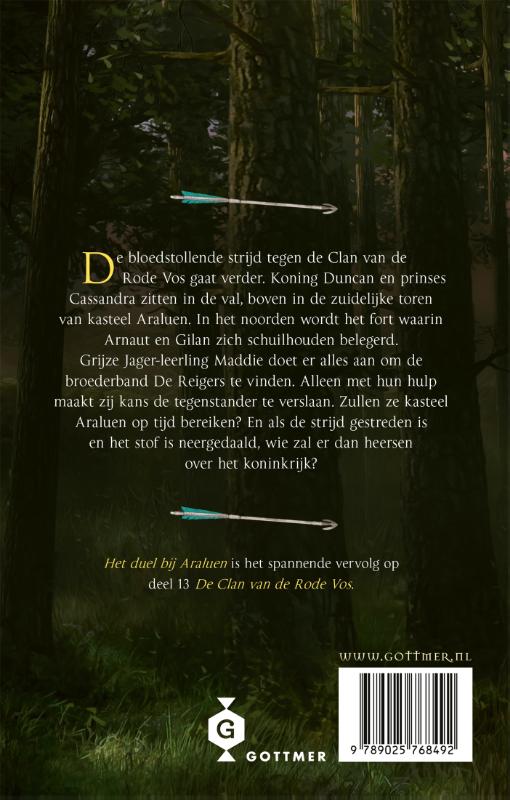 Het duel bij Araluen / De Grijze Jager / 14 achterkant