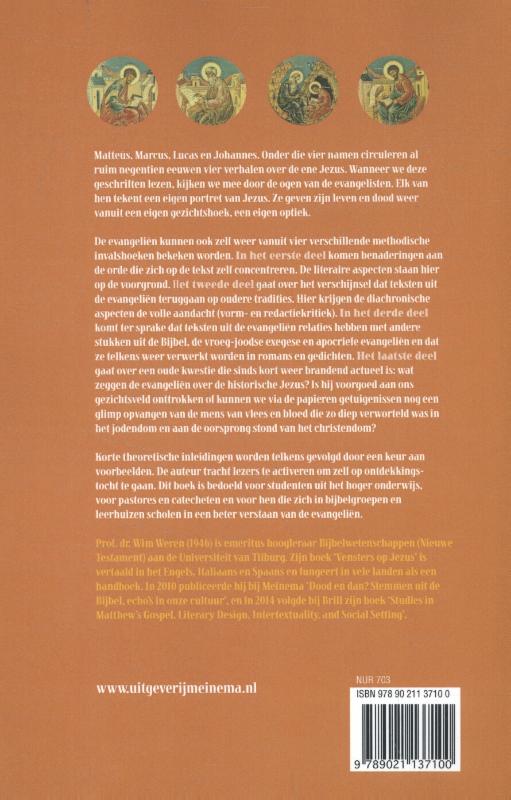 Vensters op Jezus achterkant