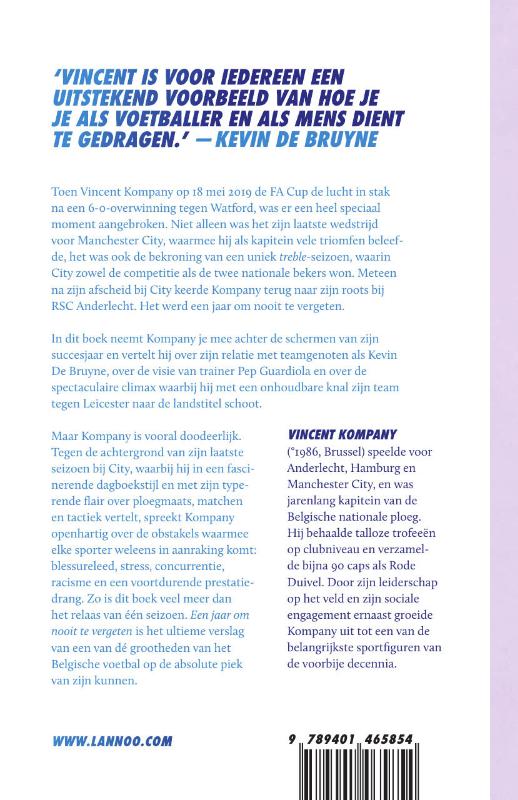 Een jaar om nooit te vergeten achterkant