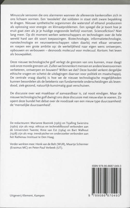 Leven Als Bouwpakket achterkant