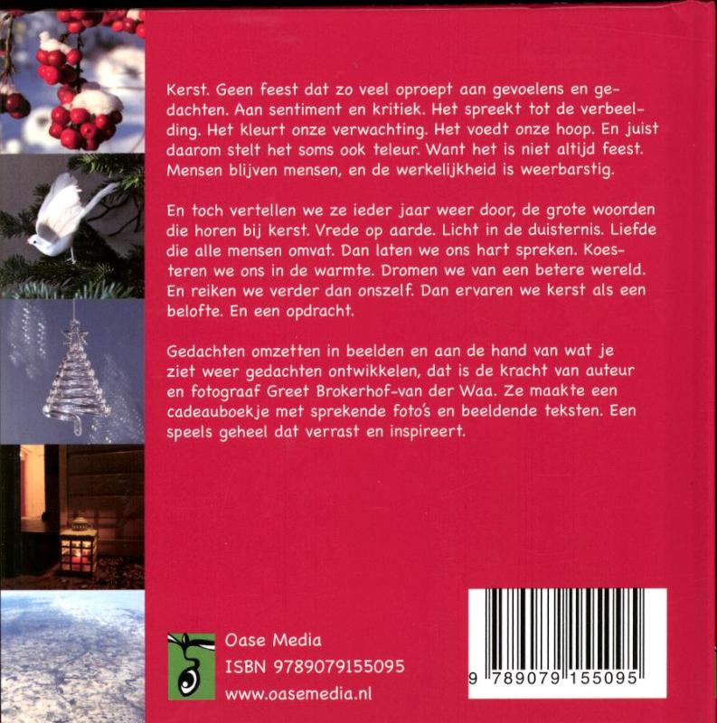 Zinboekje Kerst achterkant