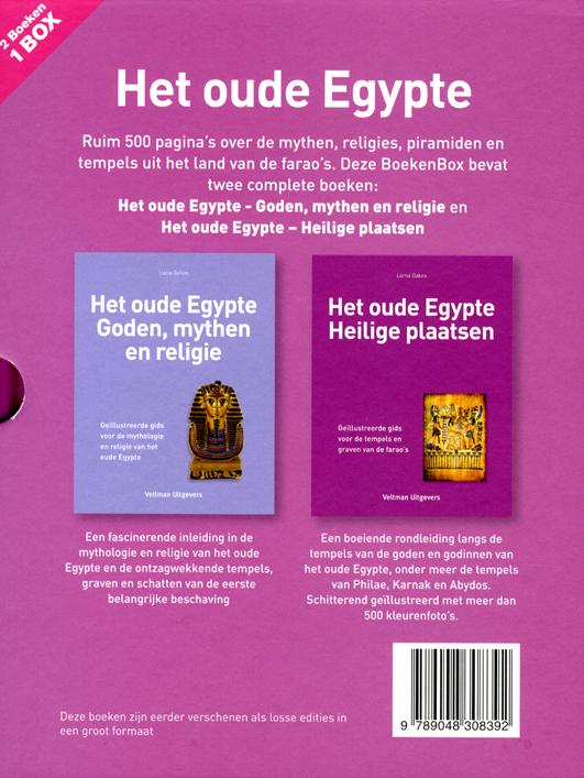 Het oude Egypte achterkant