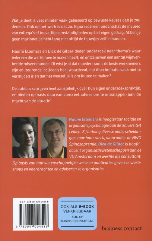 Je werkt anders dan je denkt achterkant