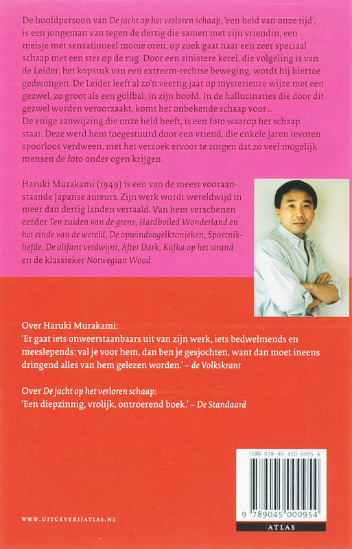 Jacht op het verloren schaap achterkant