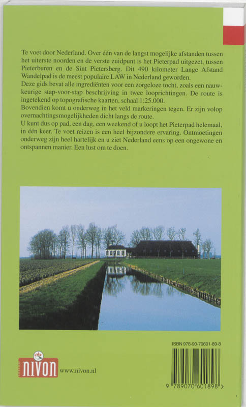 Pieterpad / 1 Pieterburen-Vorden v.v. / LAW-gids / 9 achterkant