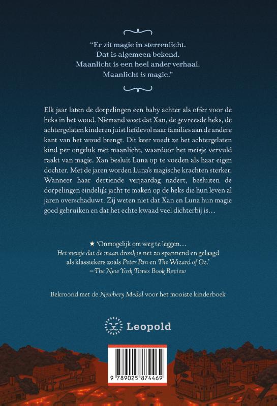 Het meisje dat de maan dronk achterkant