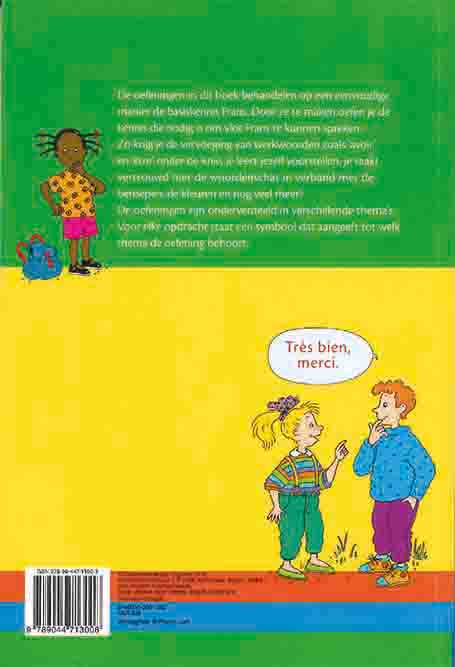 Frans leren en oefenen achterkant