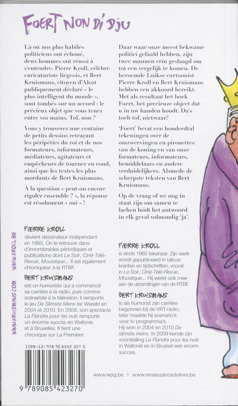 Foert, Non Di Dju achterkant