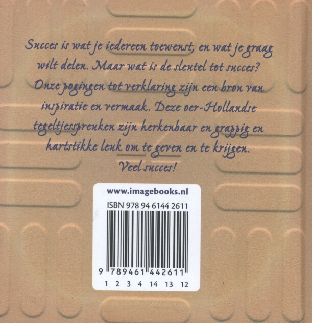 Succes / Tegelwijsheden achterkant