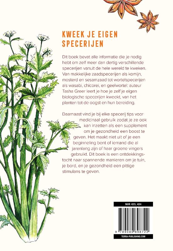 Kweek je eigen specerijen achterkant