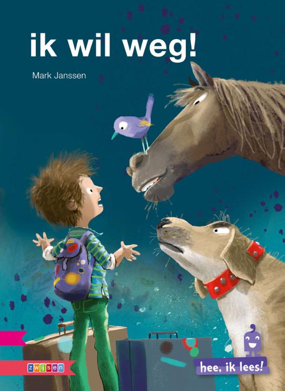 Hee, ik lees!  -   Ik wil weg!