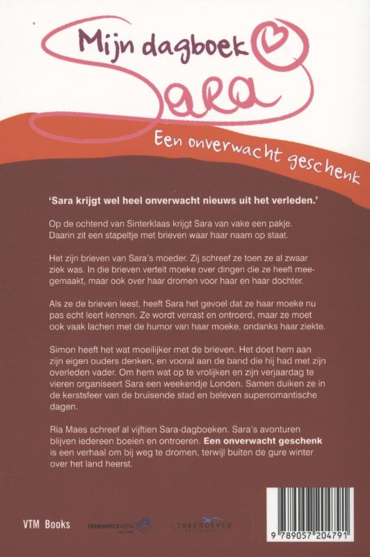 Liefste dagboek achterkant