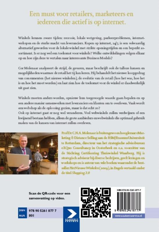 Het einde van winkels? achterkant