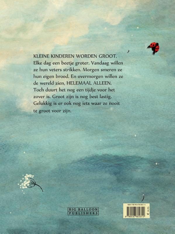 Als ik later groot ben achterkant