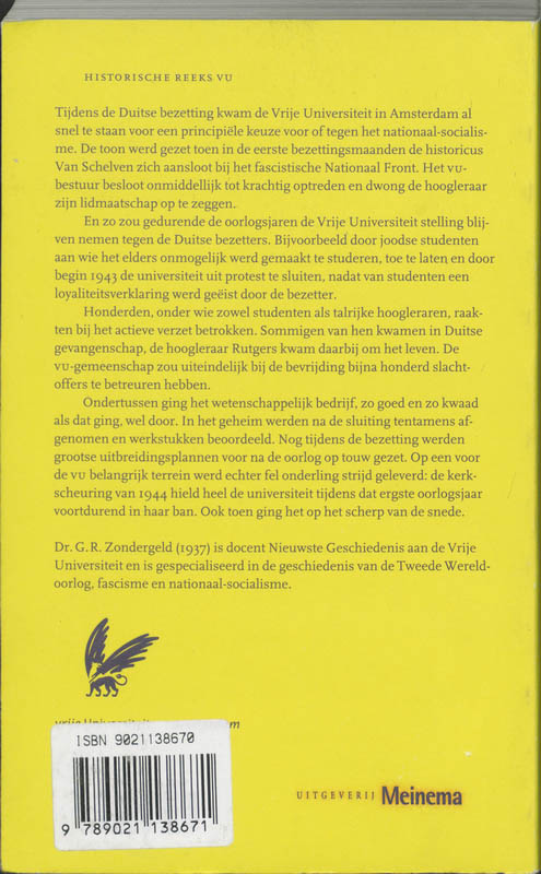 Geen Duimbreed achterkant