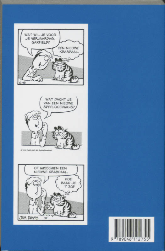Het Beste Van Garfield 1 achterkant