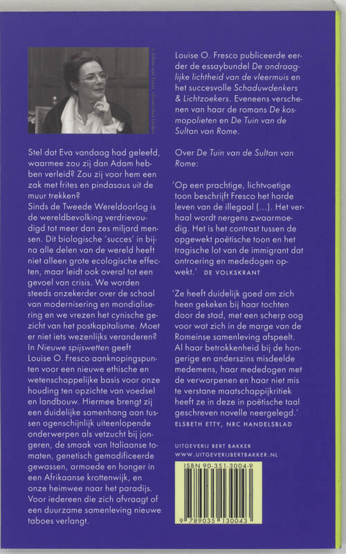 Nieuwe Spijswetten achterkant