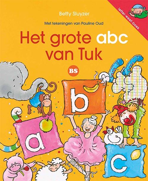 Het grote abc van Tuk, een boek over letters en dubbelklanken met plaatjes en versjes