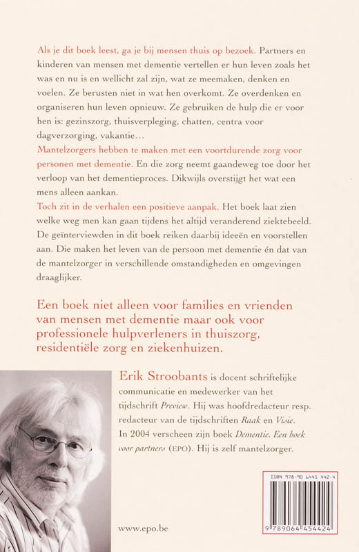 Altijd Opnieuw Afscheid Nemen achterkant