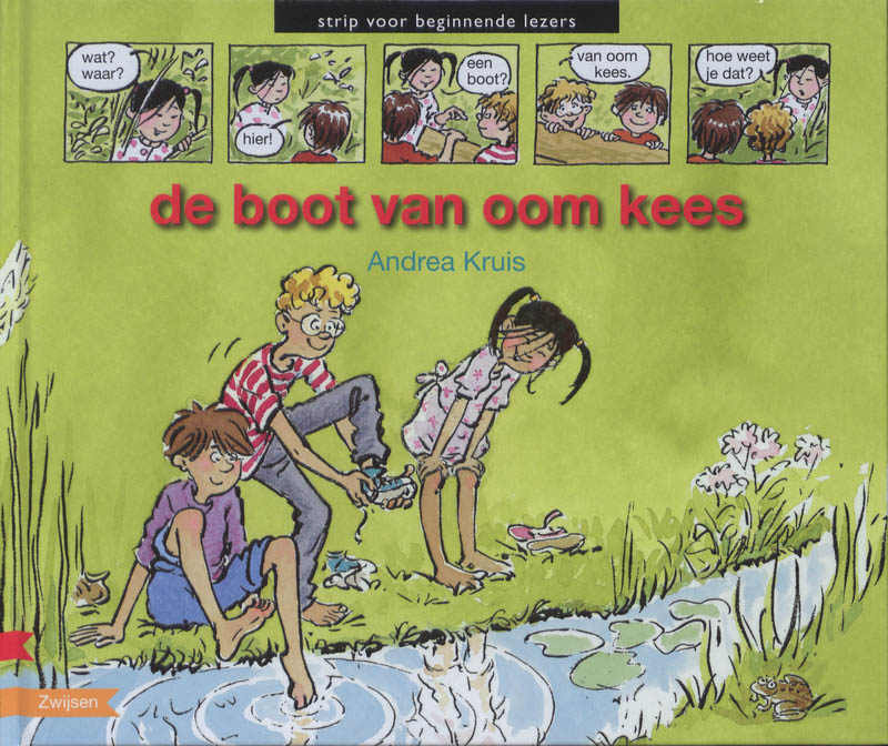 De boot van oom Kees / Strip voor beginnende lezers