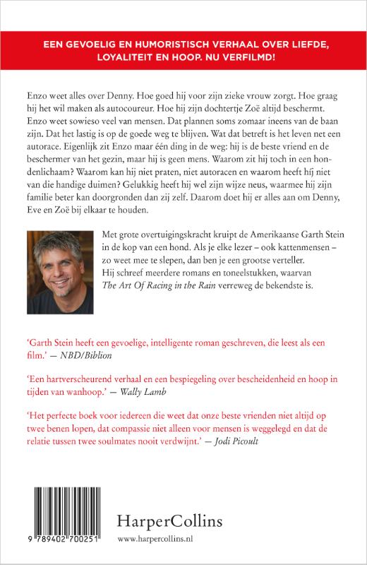 The Art of Racing in the Rain achterkant