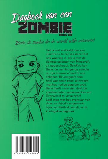 Dagboek van een Zombie achterkant