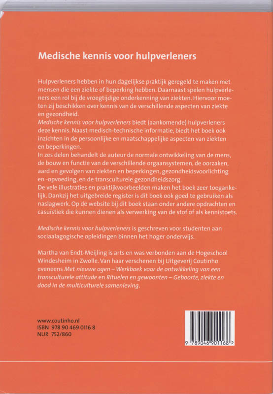Medische kennis voor hulpverleners achterkant