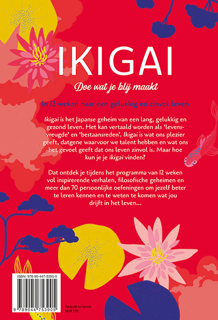 Vind je ikigai in 12 weken achterkant