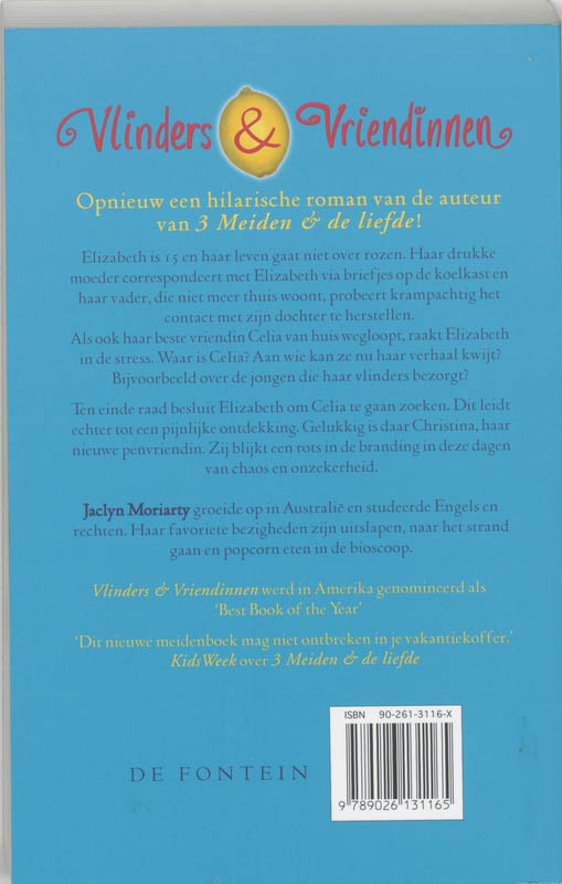 Vlinders & Vriendinnen achterkant