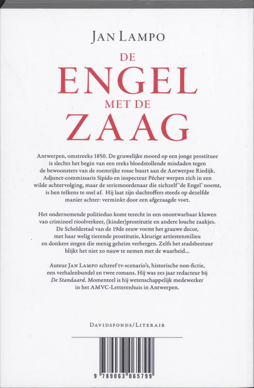 De engel met de zaag achterkant