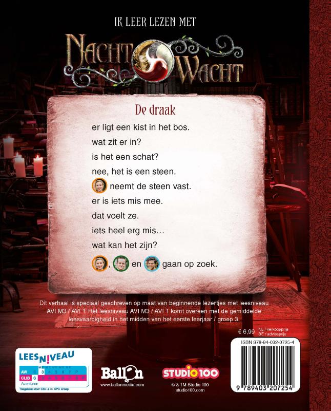 De draak / Nachtwacht achterkant