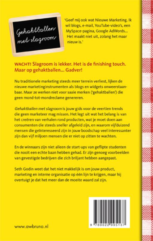 Gehaktballen Met Slagroom achterkant