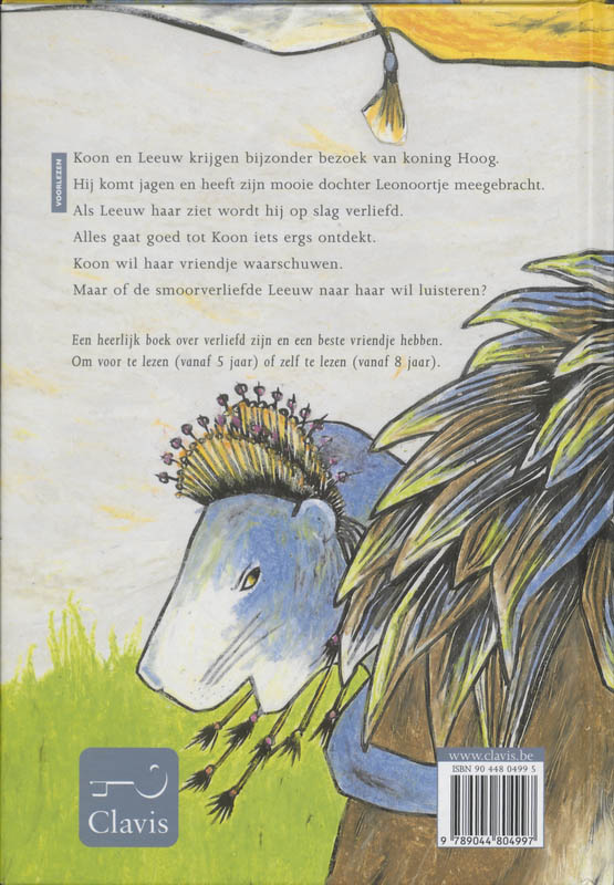 Koon En Leeuw En De Koningsdochter achterkant