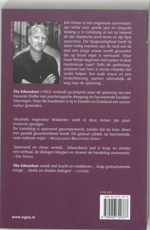 Roep uit de verte / Erik Winter / 2 achterkant