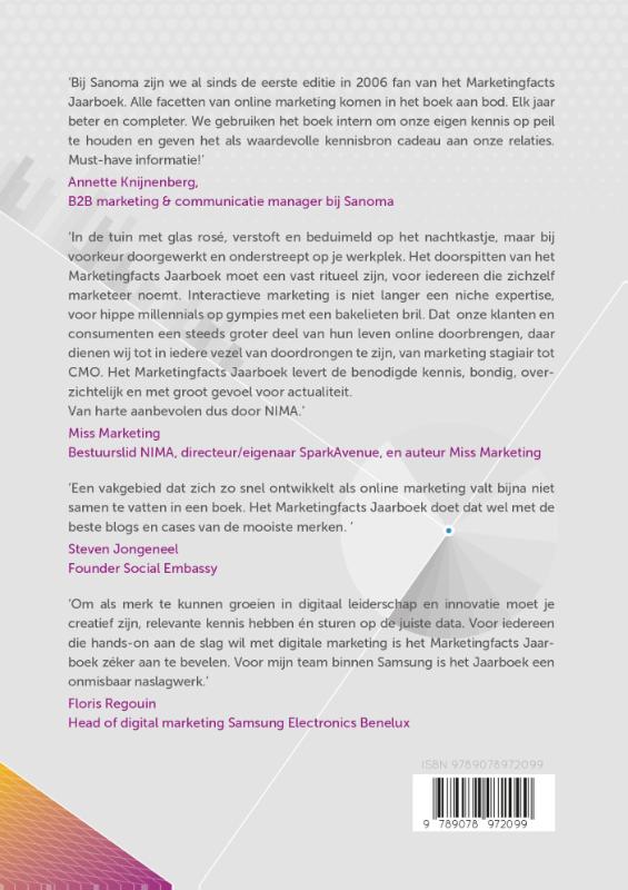 Marketingfacts Jaarboek 2014 - 2015 achterkant