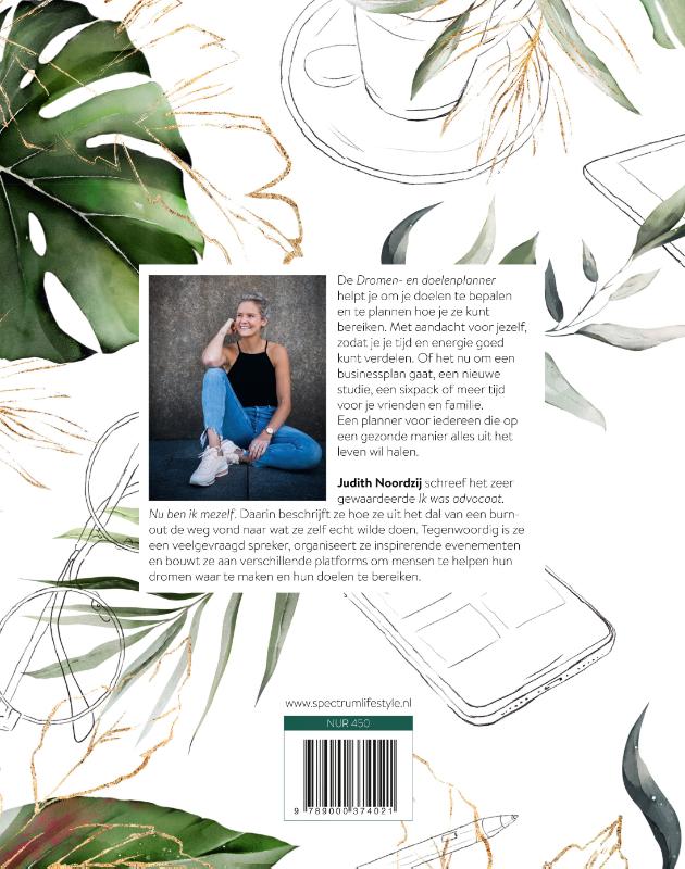 Dromen- en doelenplanner achterkant
