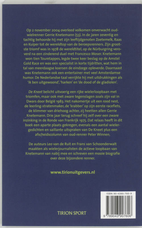 De Kneet achterkant