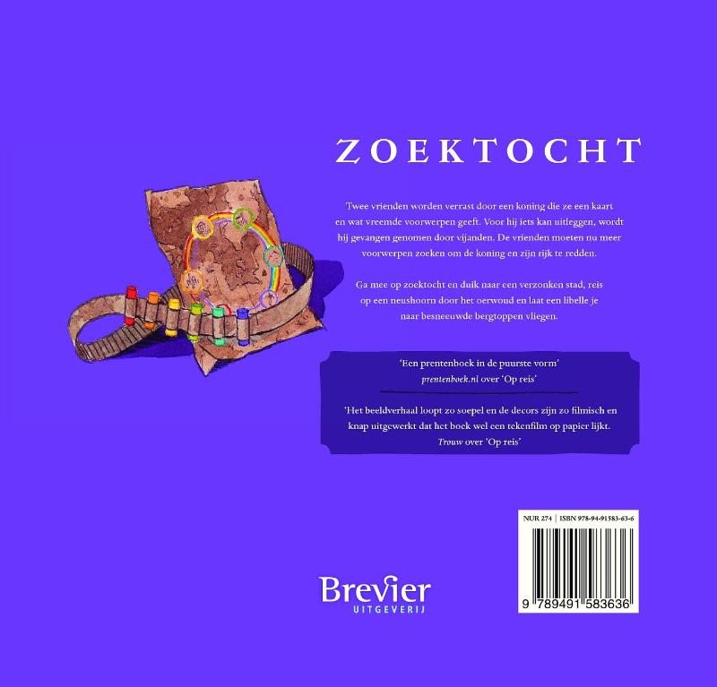 Zoektocht achterkant