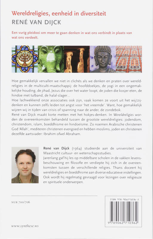 Wereldreligies, eenheid en diversiteit achterkant