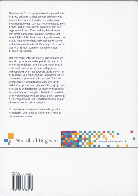 Operationele verkoopcyclus achterkant