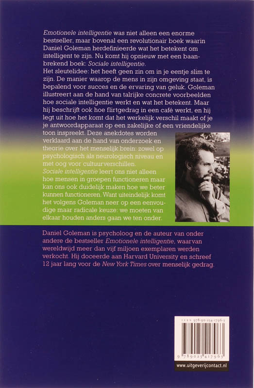 Sociale Intelligentie achterkant