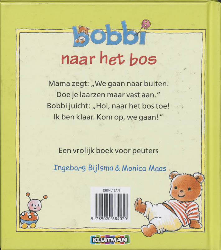 Bobbi naar het bos achterkant