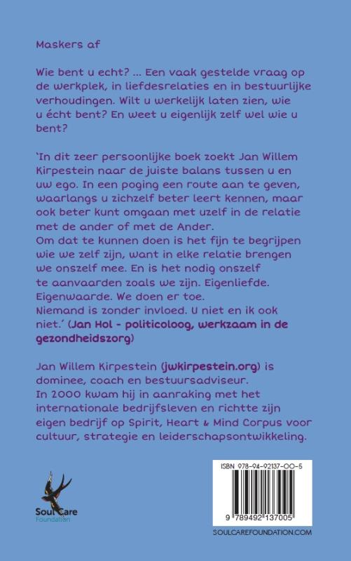 De moeilijkste mens om mee om te gaan ben ikzelf achterkant